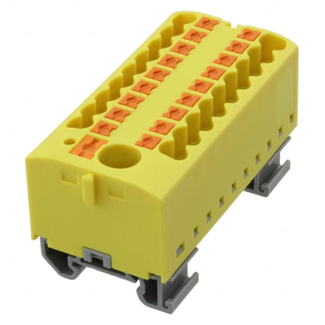3274216 DISTRIBUTION BLOCK YELLOW