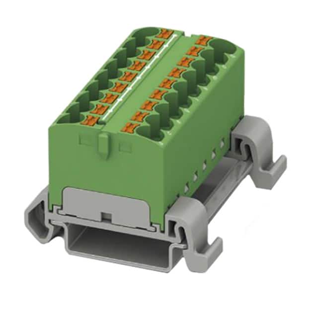 3273710 DISTRIBUTION BLOCK GREEN