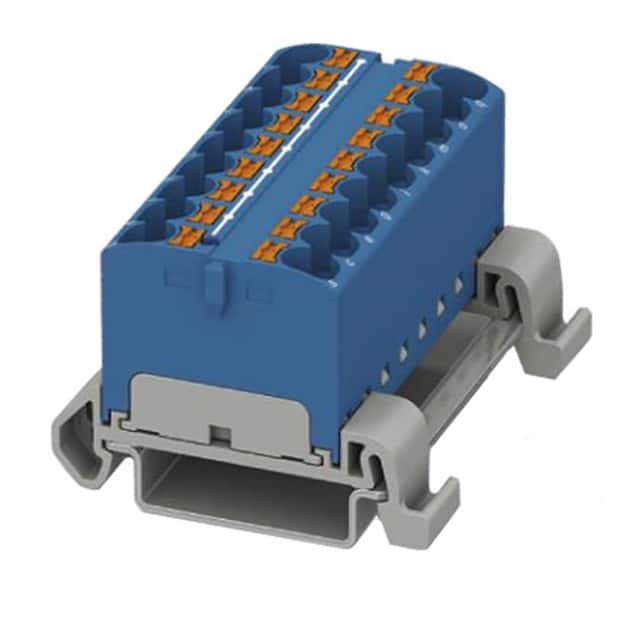 3273704 DISTRIBUTION BLOCK BLUE