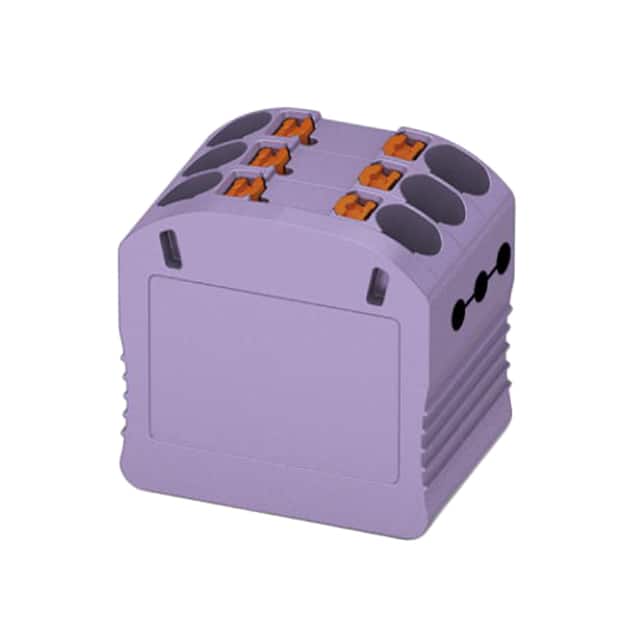 3002784 DISTRIBUTION BLOCK VIOLET