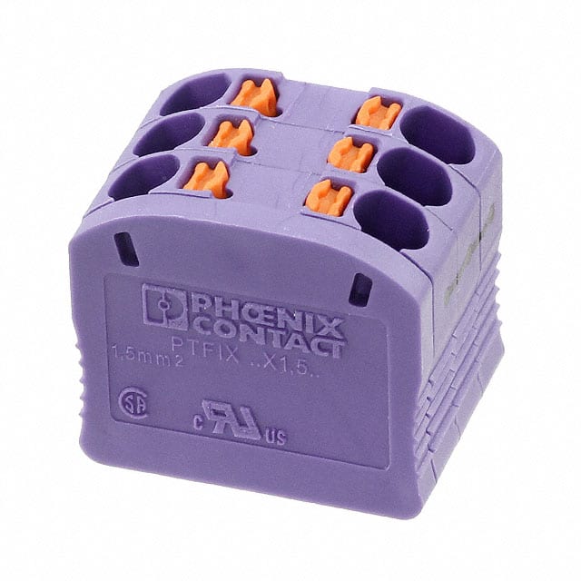3002896 DISTRIBUTION BLOCK VIOLET
