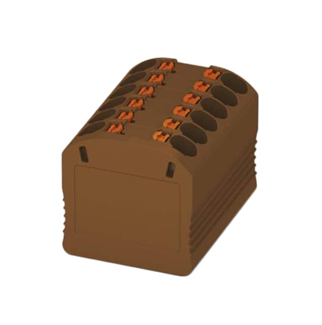 3002888 DISTRIBUTION BLOCK BROWN
