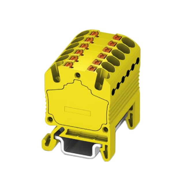3002958 DISTRIBUTION BLOCK YELLOW