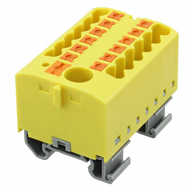 3274194 DISTRIBUTION BLOCK YELLOW