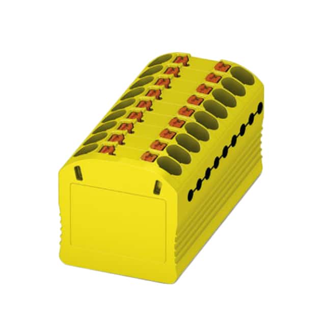 3002770 DISTRIBUTION BLOCK YELLOW