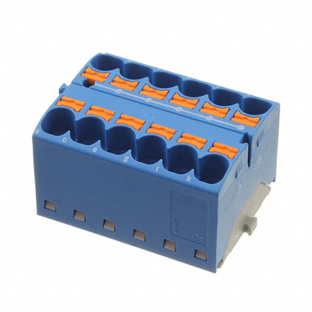 3273814 DISTRIBUTION BLOCK BLUE