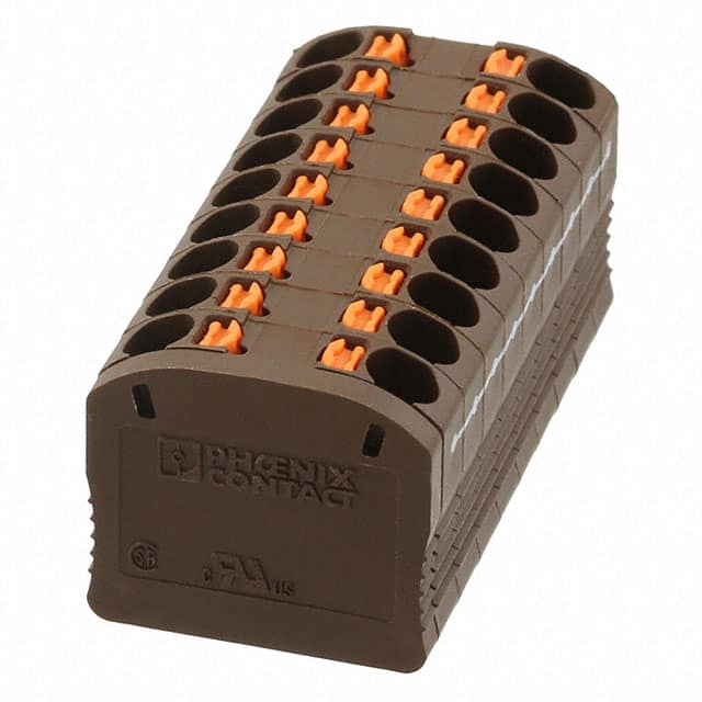 3002889 DISTRIBUTION BLOCK BROWN