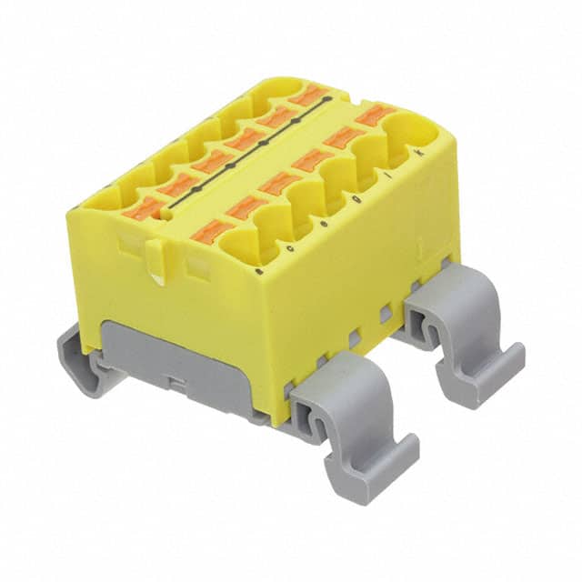 3273686 DISTRIBUTION BLOCK YELLOW