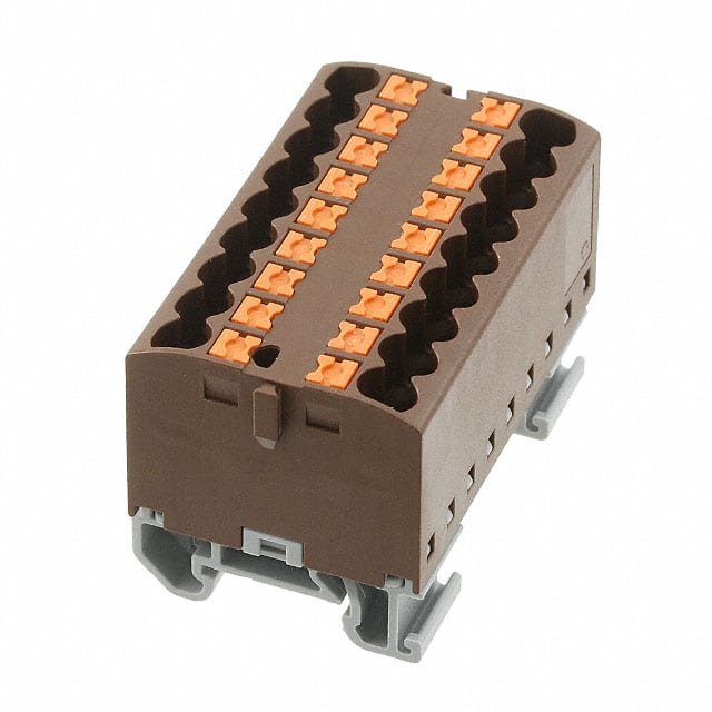 3274154 DISTRIBUTION BLOCK BROWN
