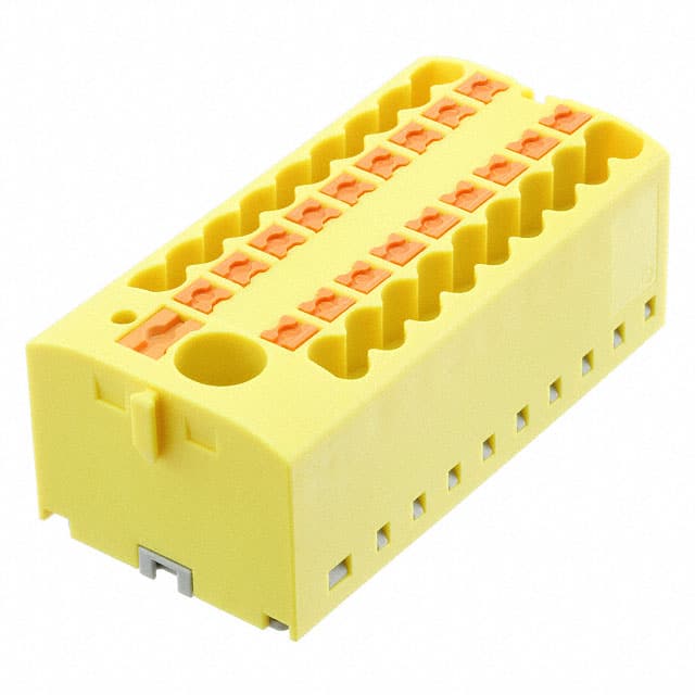 3273380 DISTRIBUTION BLOCK YELLOW