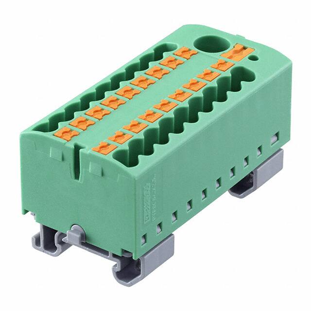 3274218 DISTRIBUTION BLOCK GREEN