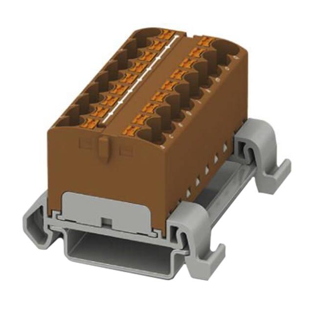 3273712 DISTRIBUTION BLOCK BROWN
