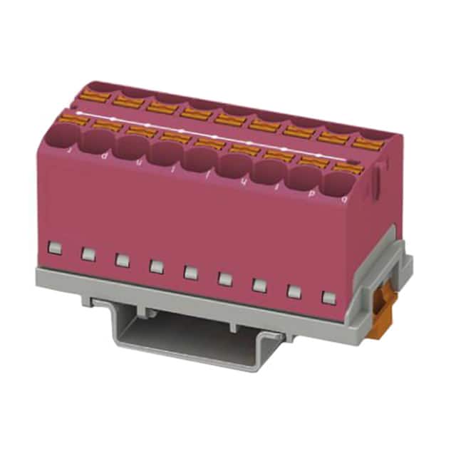 3273587 DISTRIBUTION BLOCK PINK