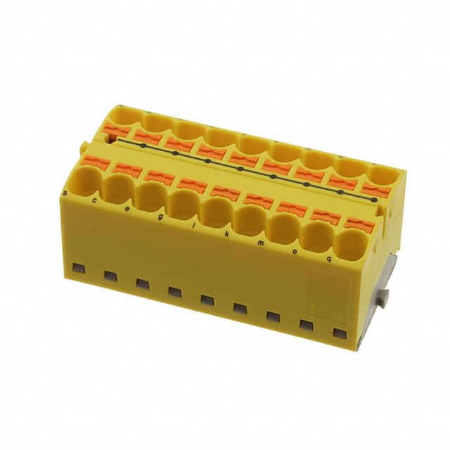 3273972 DISTRIBUTION BLOCK YELLOW