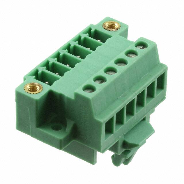 1832918 TERM BLK PLUG 6POS 27.8MM GREEN