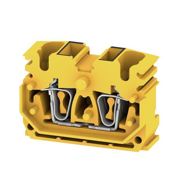 1704720000 TERM BLK MIDDLE 2POS 10.2MM YLW