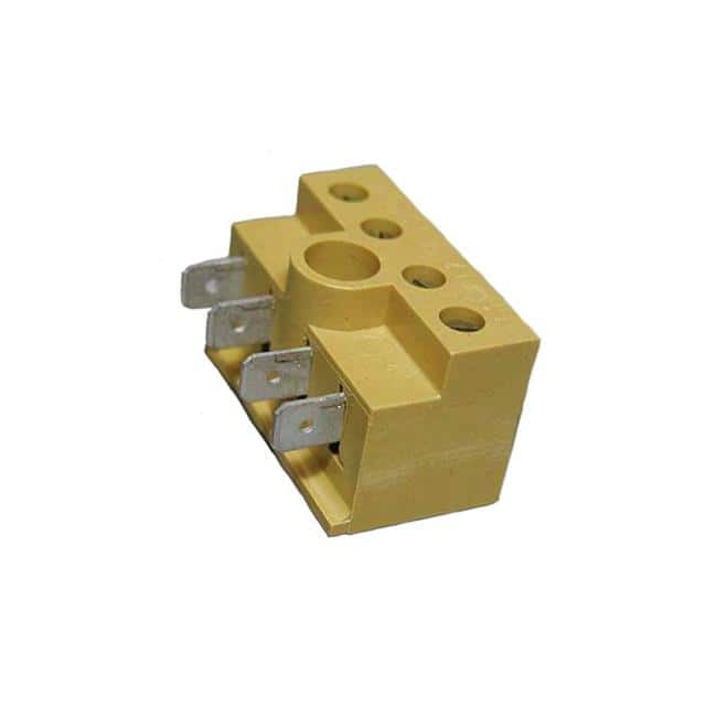 0240420000 TERM BLK BLADE 4POS 40.0MM YLW