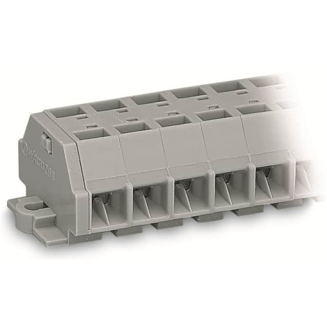 260-202 4-CONDUCTOR TERMINAL STRIP; 2-PO
