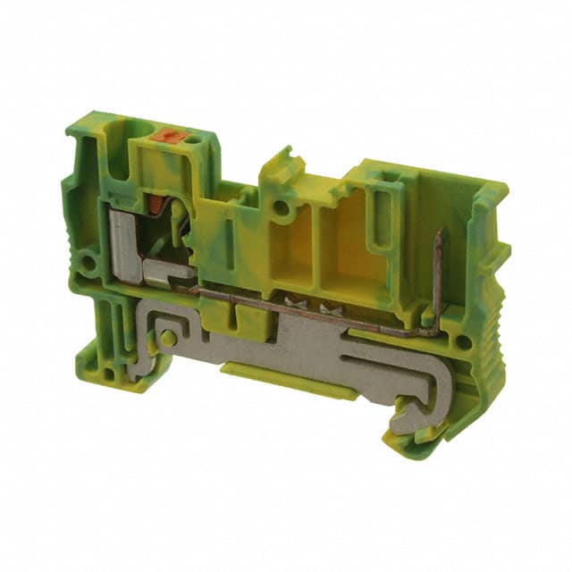 3211942 TERM BLK PLUG 2POS 6.2MM GRN YLW