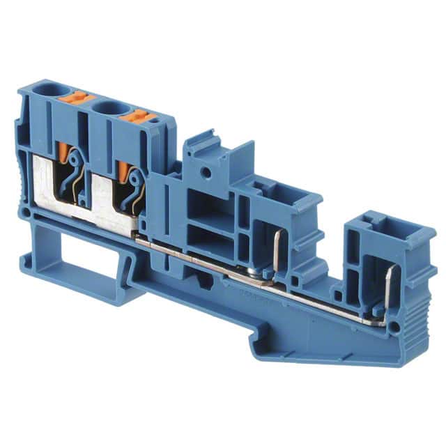 3061839 TERM BLK PLUG 4POS 8.2MM BLUE