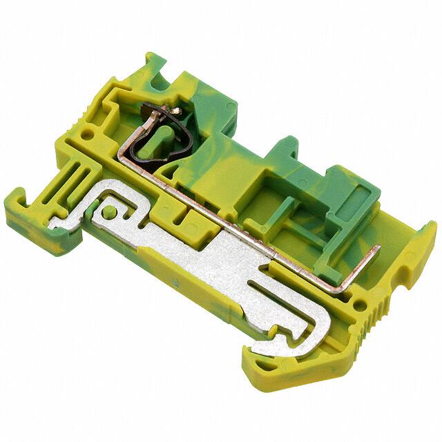 3042722 TERM BLK PLUG 2POS 6.2MM GRN YLW
