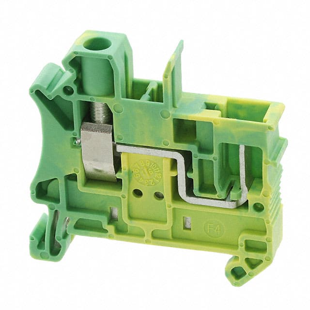 3060555 TERM BLK PLUG 2POS 8.2MM GRN YLW