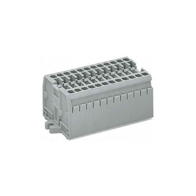 869-142 TERMINAL STRIP; 12-POLE; WITHOUT