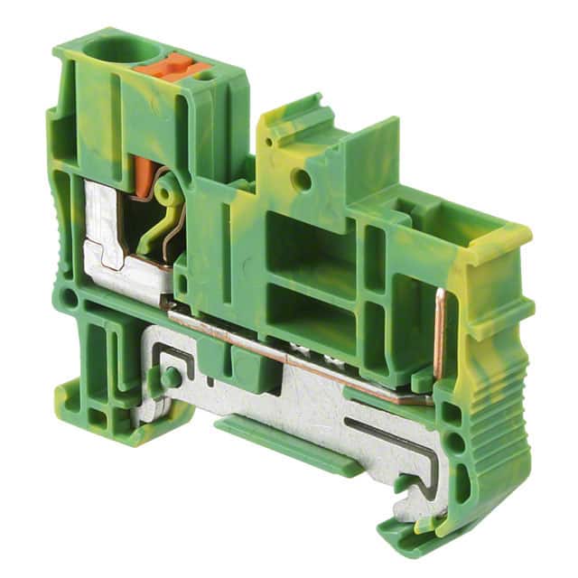 3061774 TERM BLK PLUG 2POS 8.2MM GRN YLW