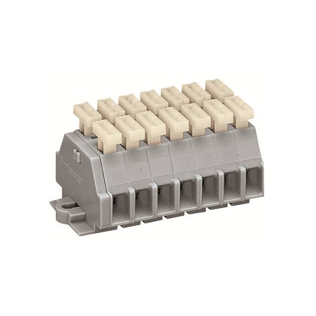 261-107/341-000 2-CONDUCTOR TERMINAL STRIP; 7-PO