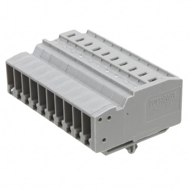 3041587 TERM BLK RCPT 10POS 5.2MM GRAY