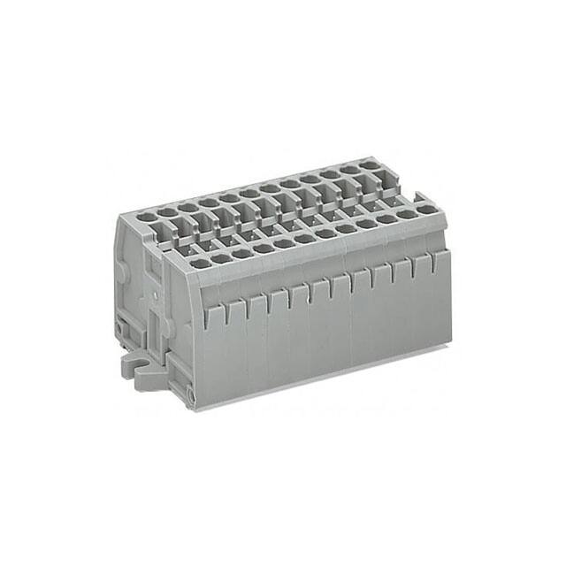 869-242 TERMINAL STRIP; 12-POLE; WITHOUT