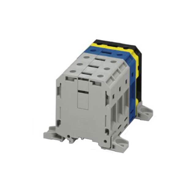 3076604 TERM BLK FULL ASSY 10POS BLACK