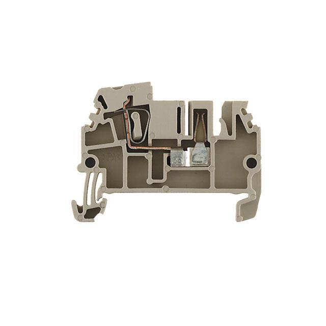 1742620000 TERM BLK PLUG 2POS 5.0MM BEIGE