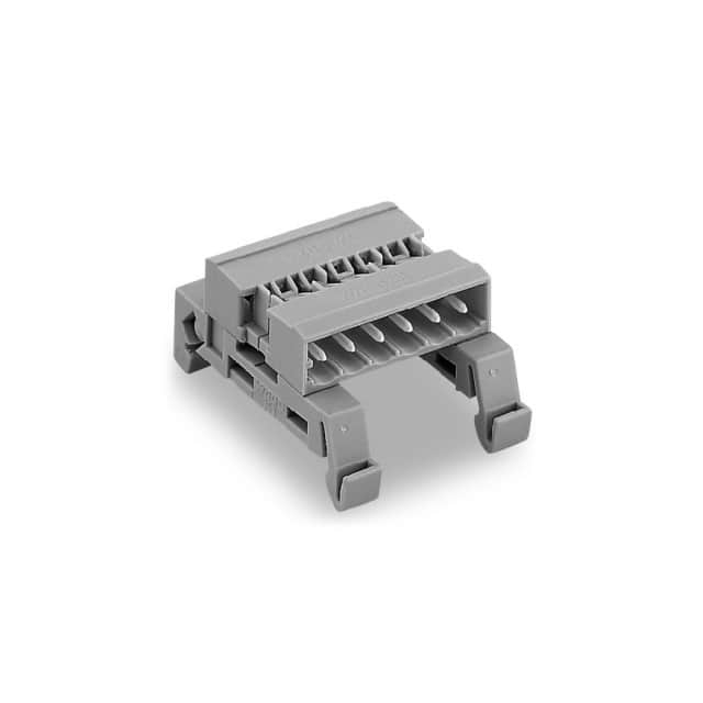 232-516/007-000 DOUBLE PIN HEADER; DIN-35 RAIL M