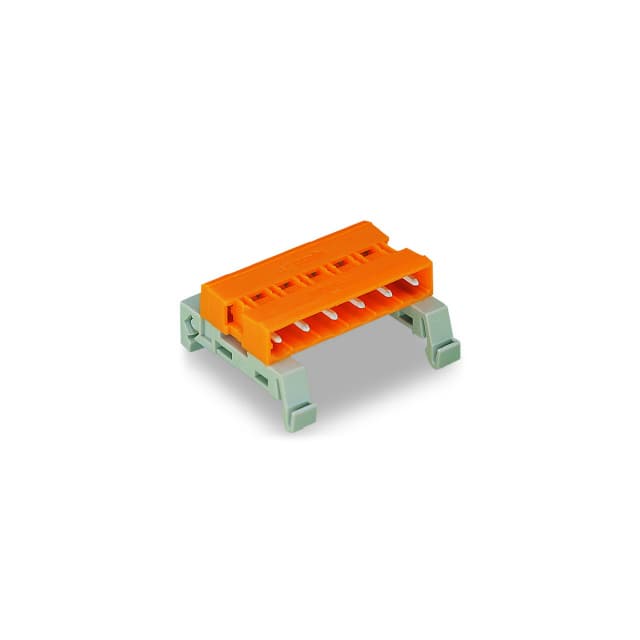 232-585/007-000 DOUBLE PIN HEADER; DIN-35 RAIL M