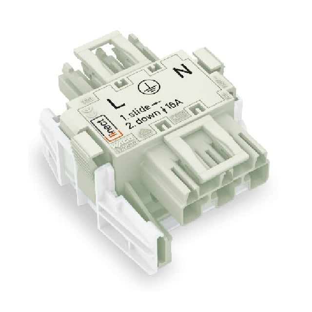 770-6223 LINECT T-CONNECTOR 3-POLE, WHITE