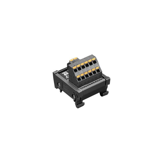 5246 DIN RAIL DUAL 1X6 TO TERMINAL BL