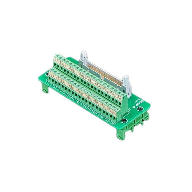 4437 DIN RAIL 2X20 IDC TO TERM BLOCK