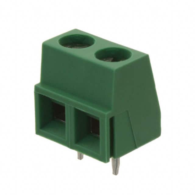 282836-2 TERM BLK 2POS SIDE ENTRY 5MM PCB