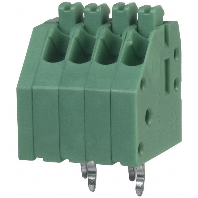 1990025 TERM BLOCK 4POS 45DEG 2.5MM PCB