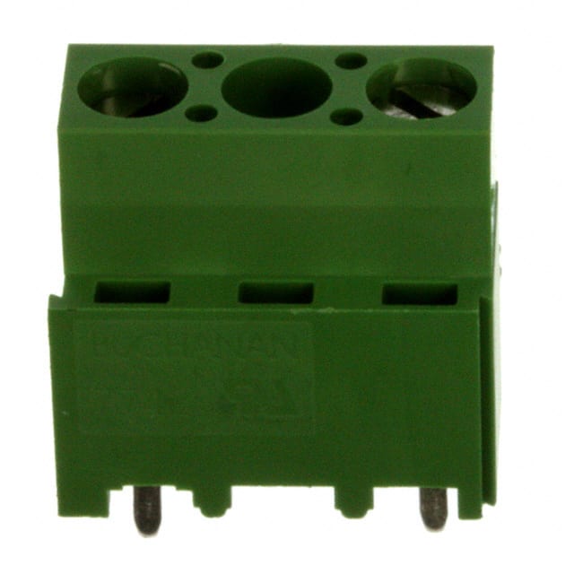 282843-2 TERM BLK 2P SIDE ENT 10.16MM PCB