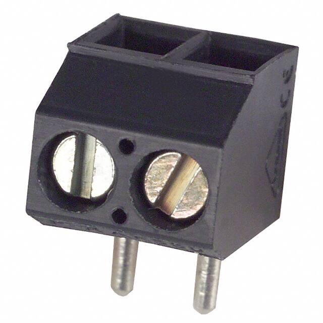 ED550/2DS TERM BLK 2P TOP ENTRY 3.5MM PCB