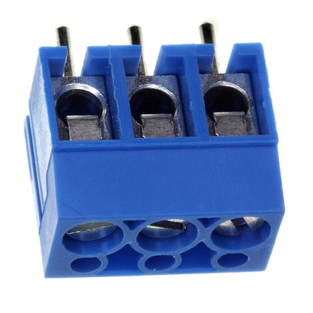 ED100/3DS TERM BLK 3POS SIDE ENTRY 5MM PCB