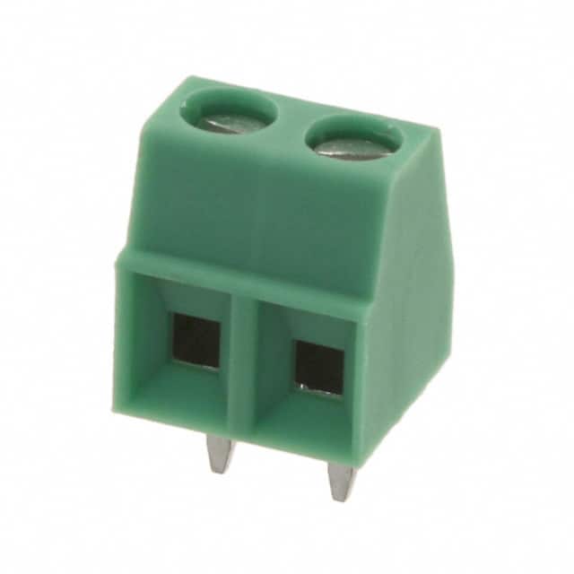 1727010 TERM BLK 2P SIDE ENT 3.81MM PCB