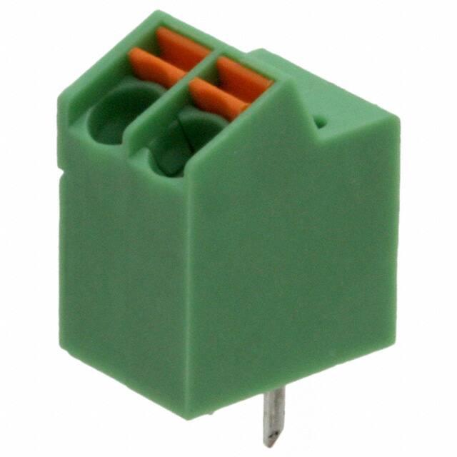 1752104 TERM BLOCK 2POS 25DEG 3.5MM PCB