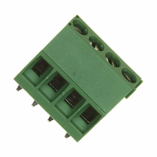 284391-4 TERM BLK 4POS SIDE ENT 3.5MM PCB