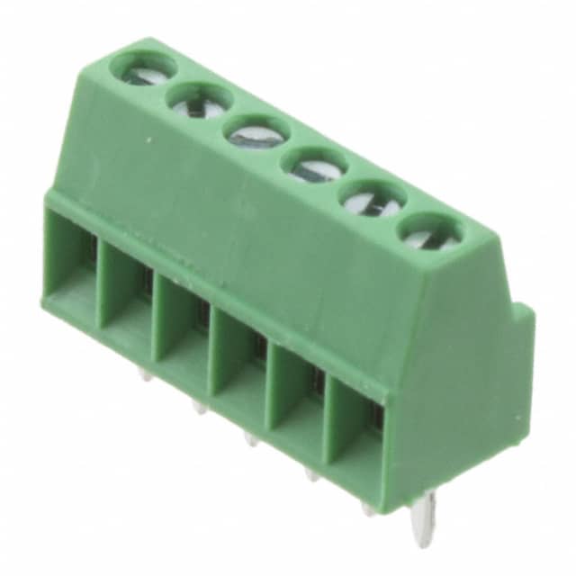 OSTVN06A150 TERM BLK 6P SIDE ENT 2.54MM PCB