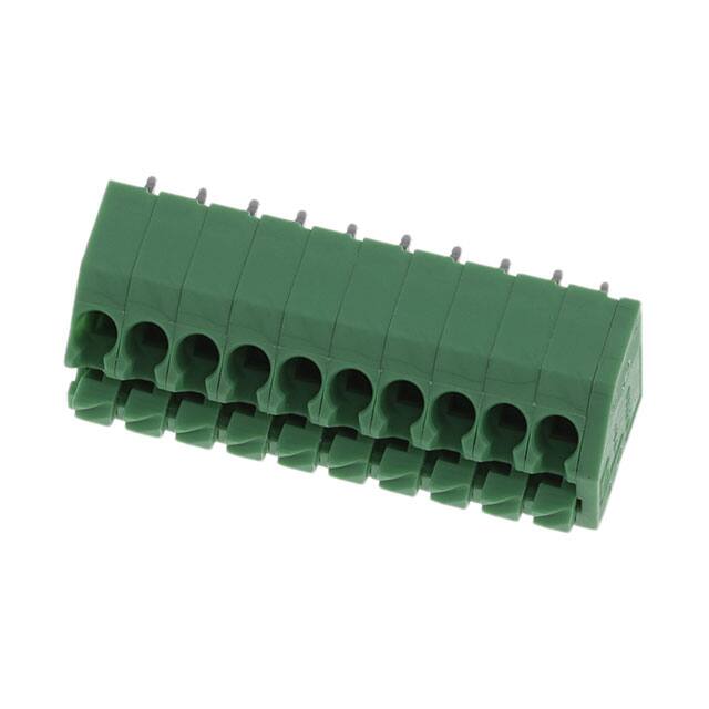 1985043 TERM BLOCK 10POS 45DEG 3.5MM PCB