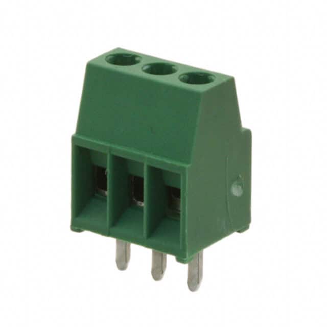282834-3 TERM BLK 3P SIDE ENT 2.54MM PCB