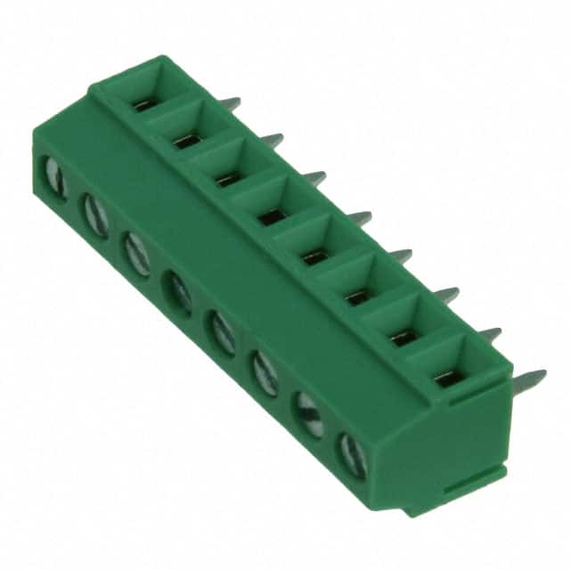 YO0821500000G TERM BLK 8P SIDE ENT 3.81MM PCB
